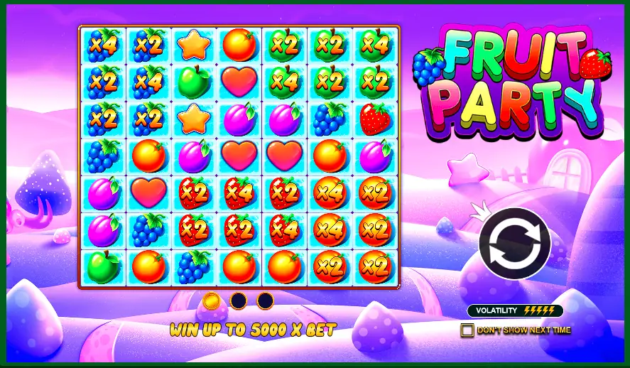 Fruit Party — слот у каталозі