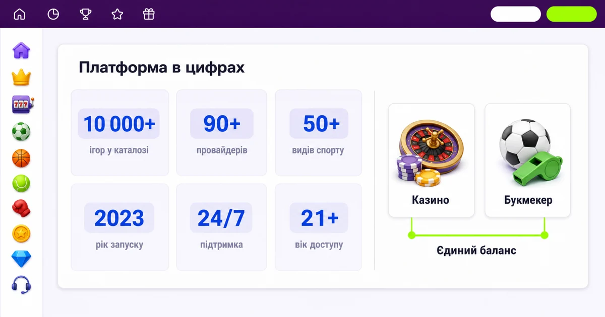 Схема платформи Pariwin: казино і букмекер в одному акаунті