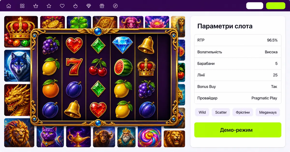 Добірка слотів Pariwin з назвами провайдерів